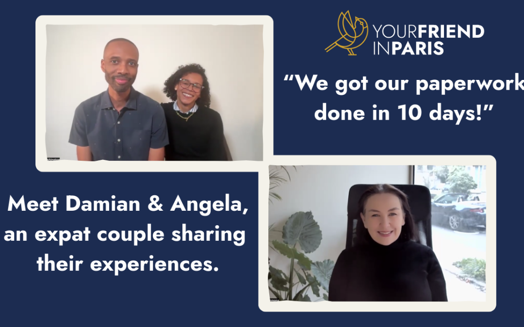 Video thumbnail: Damian and Angela Boulart, Your Friend in Paris clients — “We got our paperwork done in 10 days!”